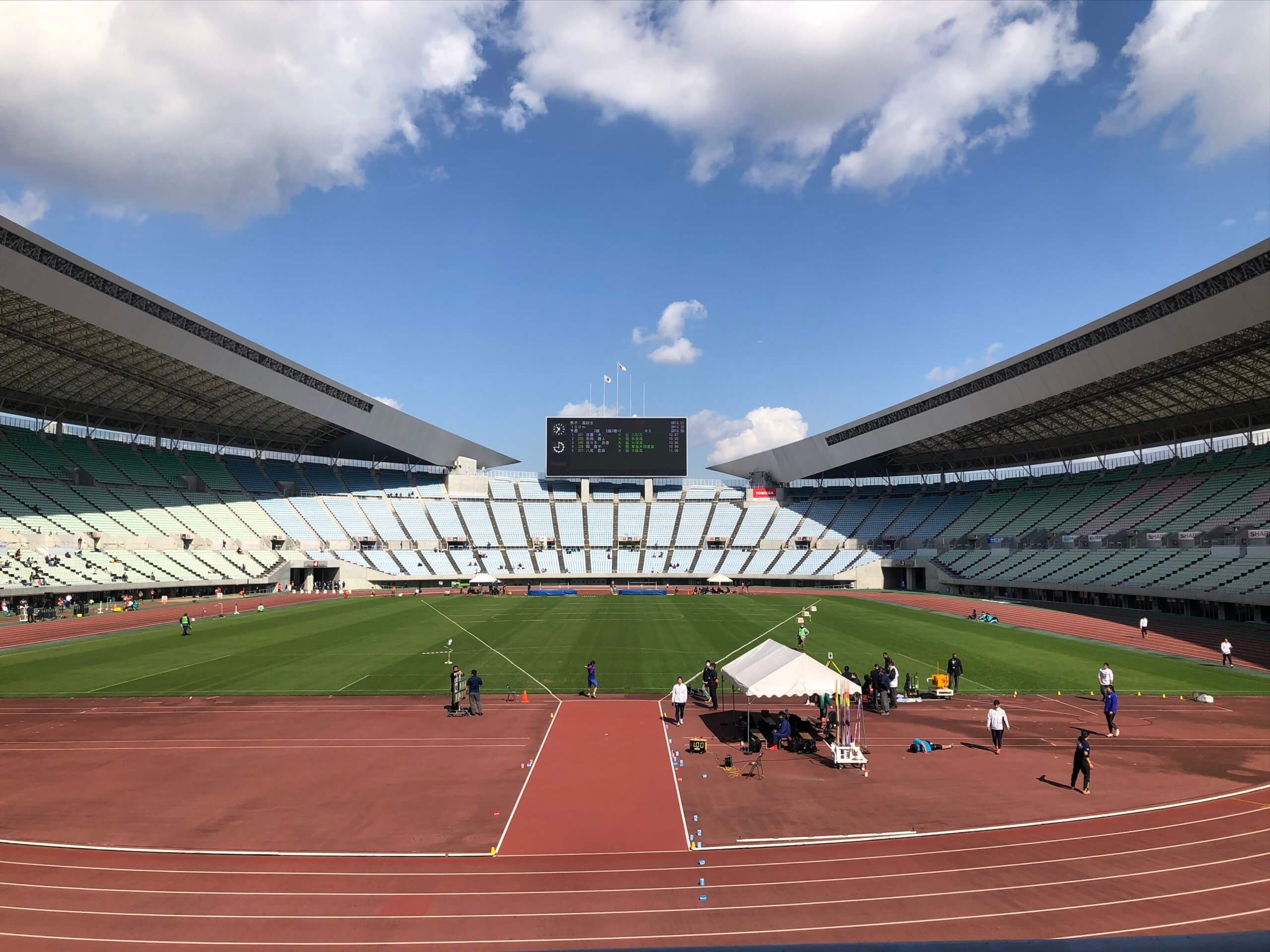 写真：木南道孝記念陸上競技大会(10/24)