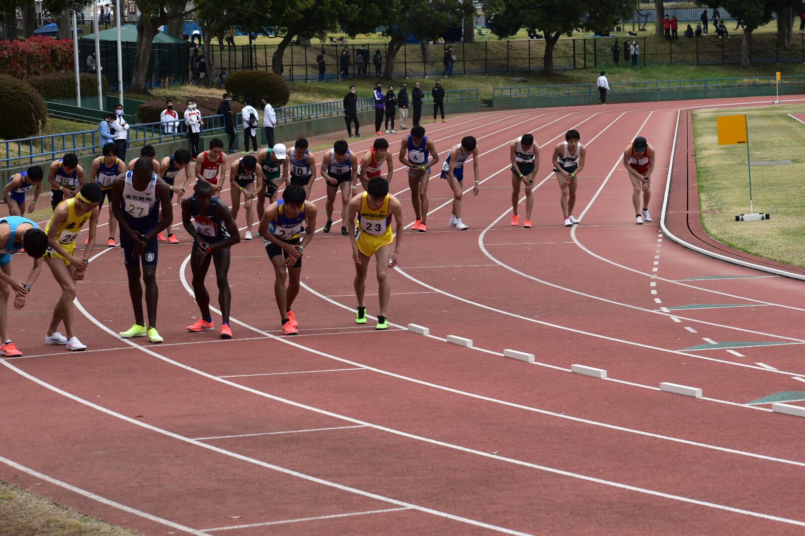 写真：東海大学長距離競技会