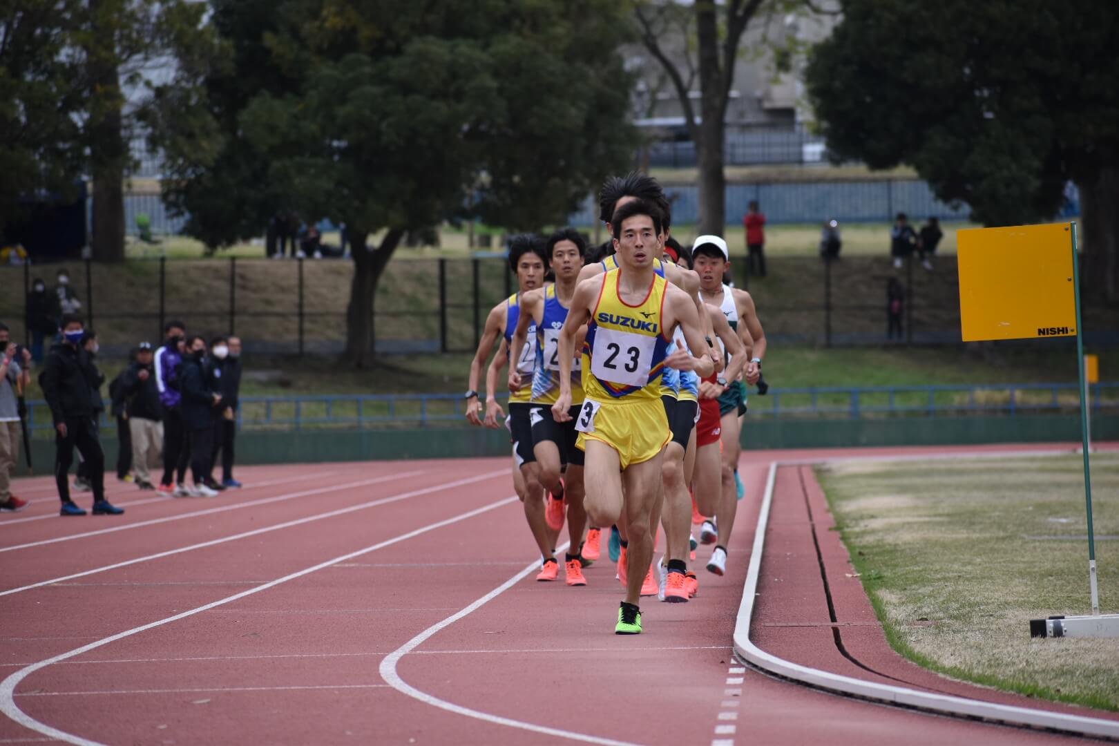 写真：東海大学長距離競技会