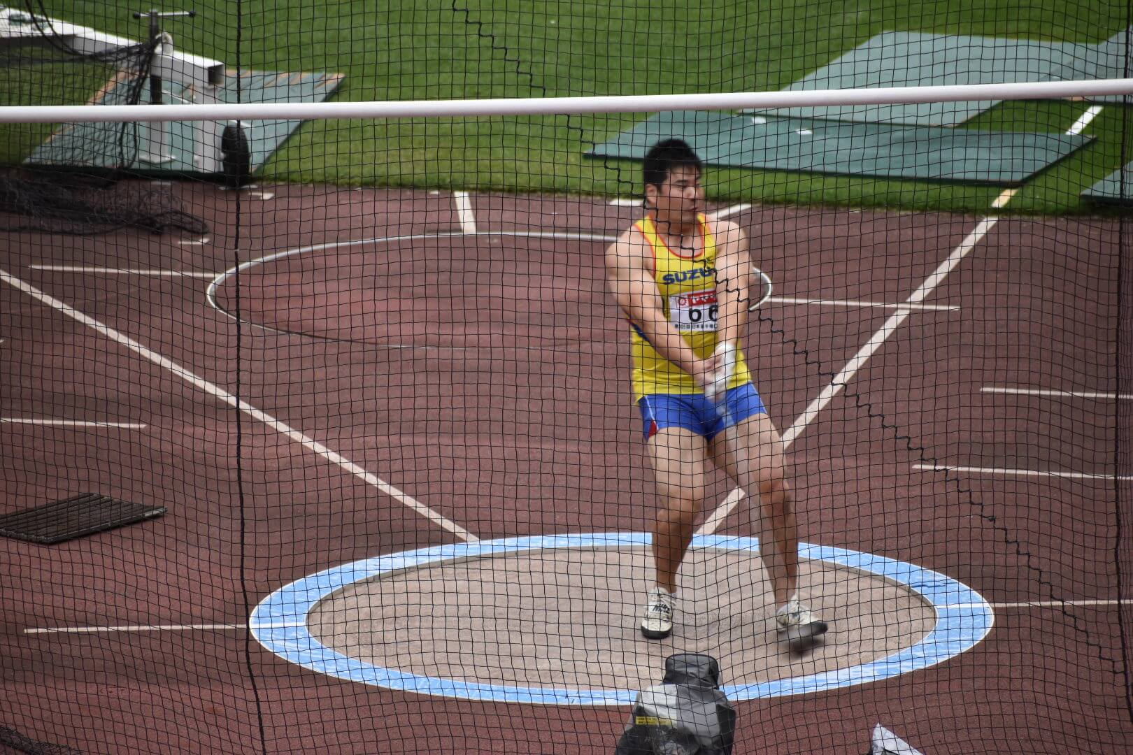 写真：中京大学土曜競技会（6/12）