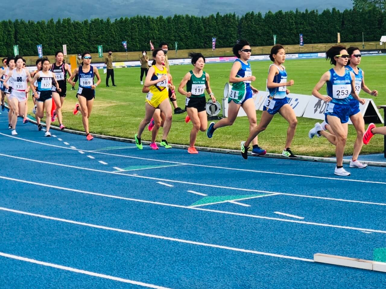 写真：ホクレン・ディスタンスチャレンジ深川大会