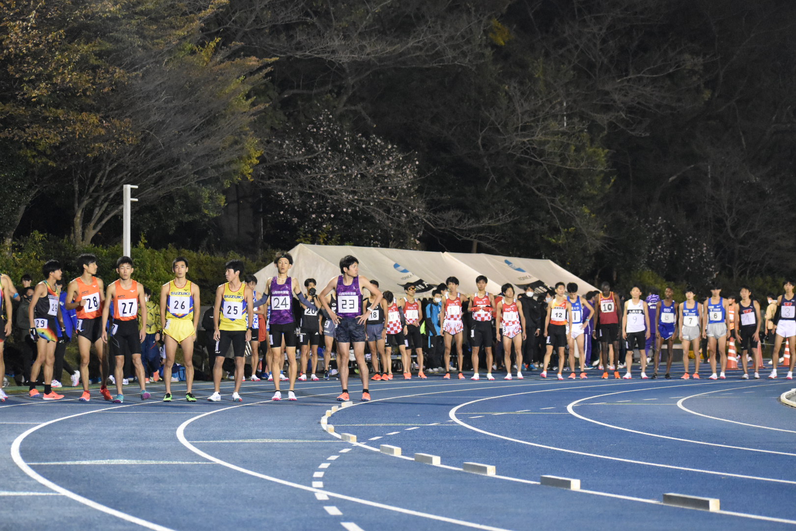写真：第292回日本体育大学長距離競技会(11/13、14)