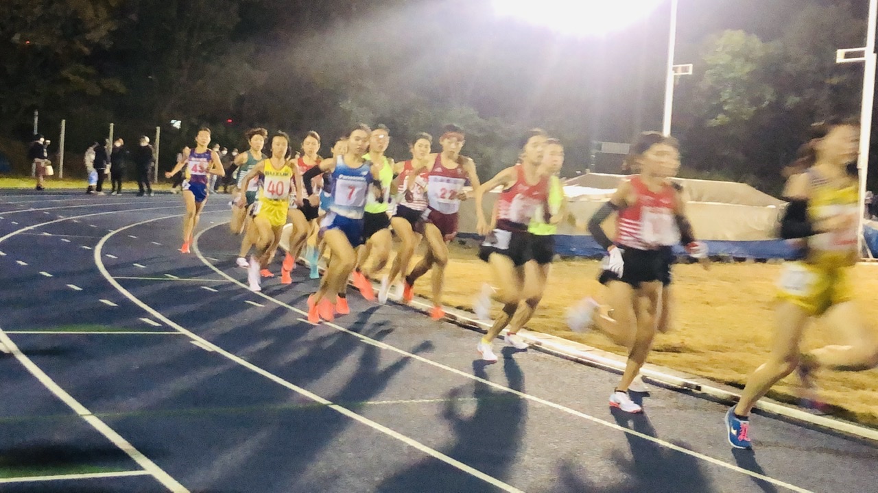 写真：第293回日本体育大学長距離競技会(12/4)