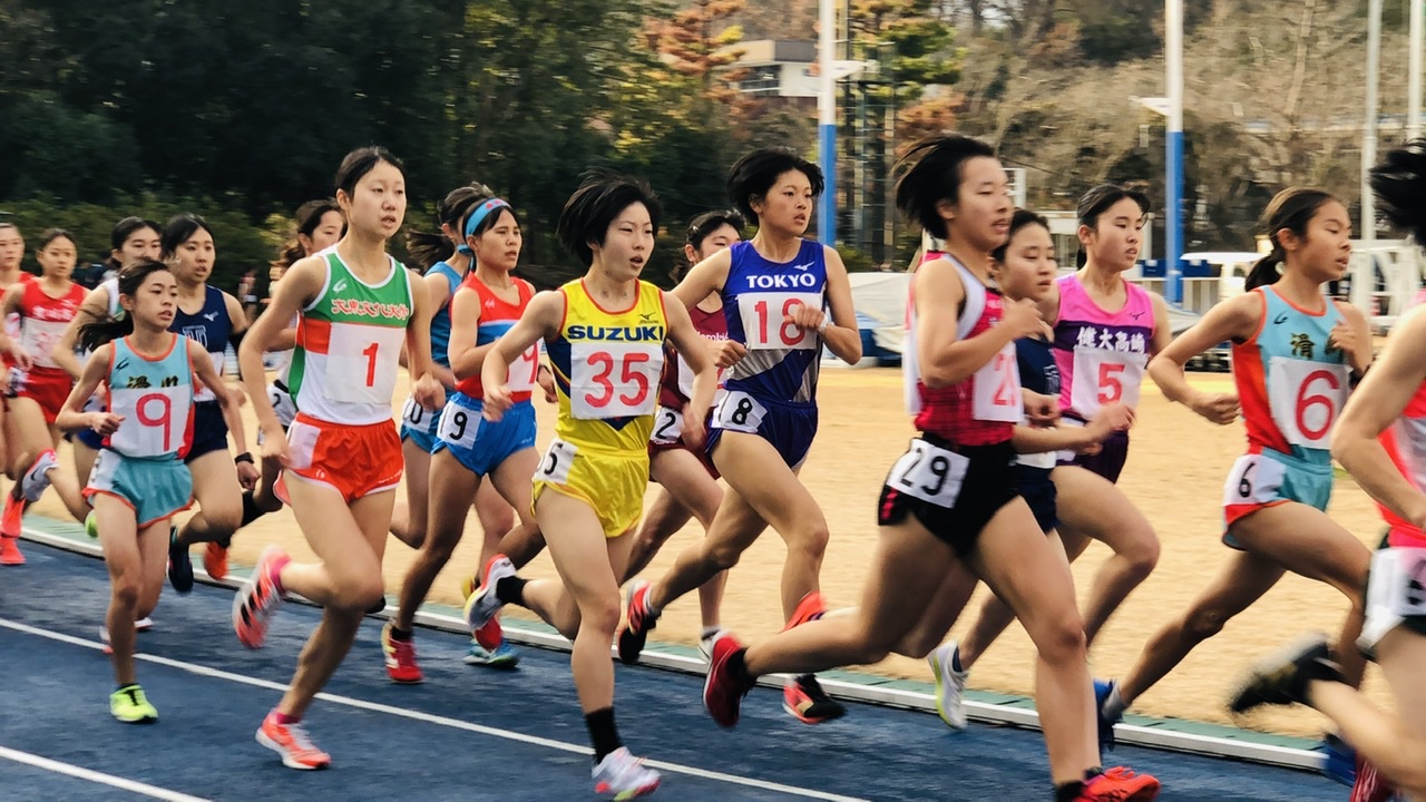 写真：第22回日本体育大学女子長距離競技会