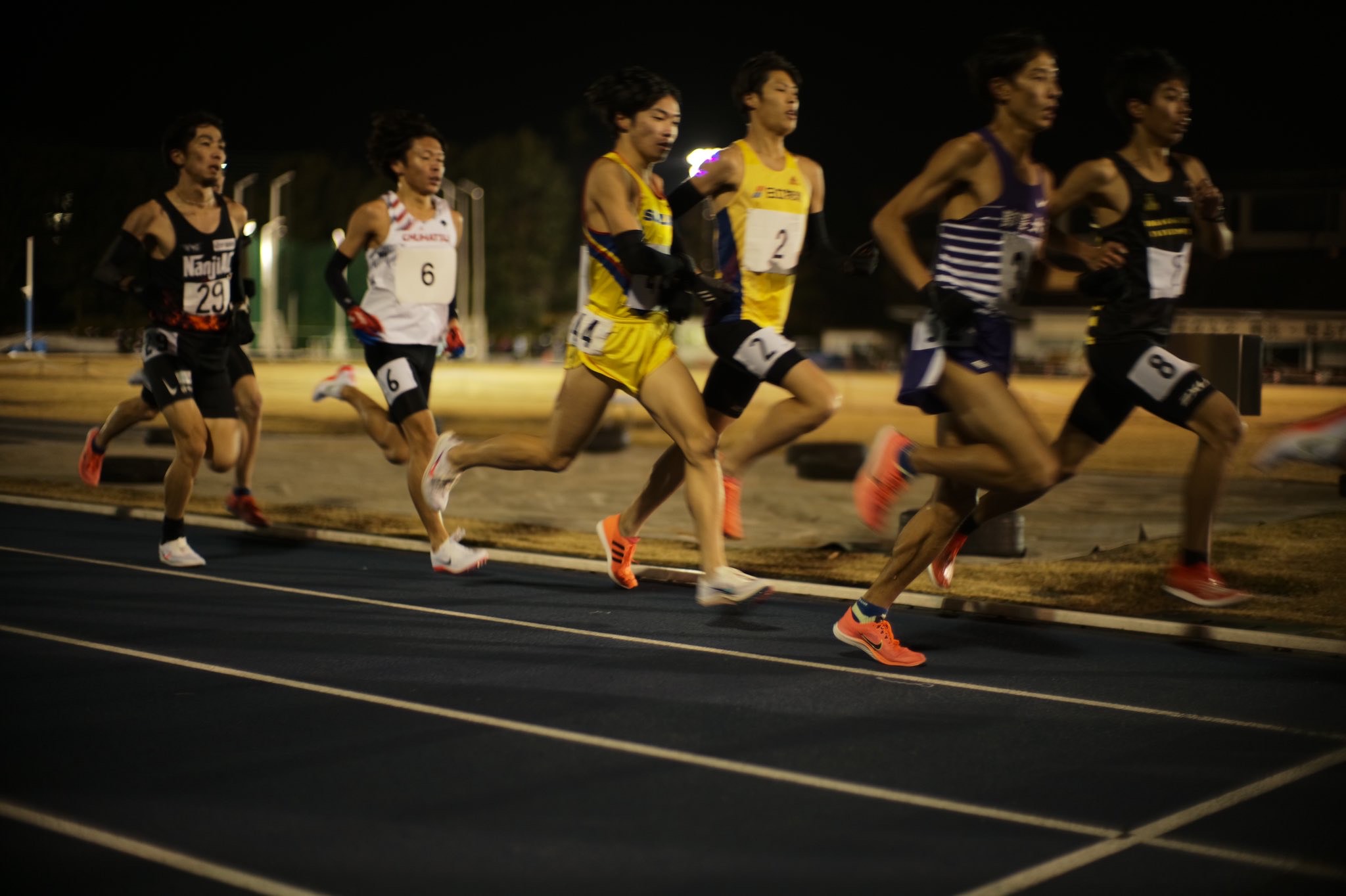 写真：第293回日本体育大学長距離競技会(12/4、5)