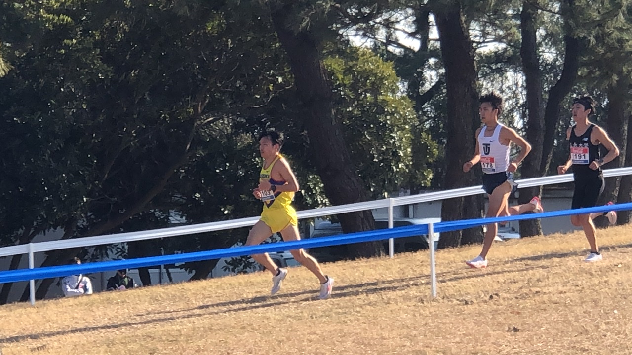 写真：第105回日本陸上競技選手権大会クロスカントリー競走