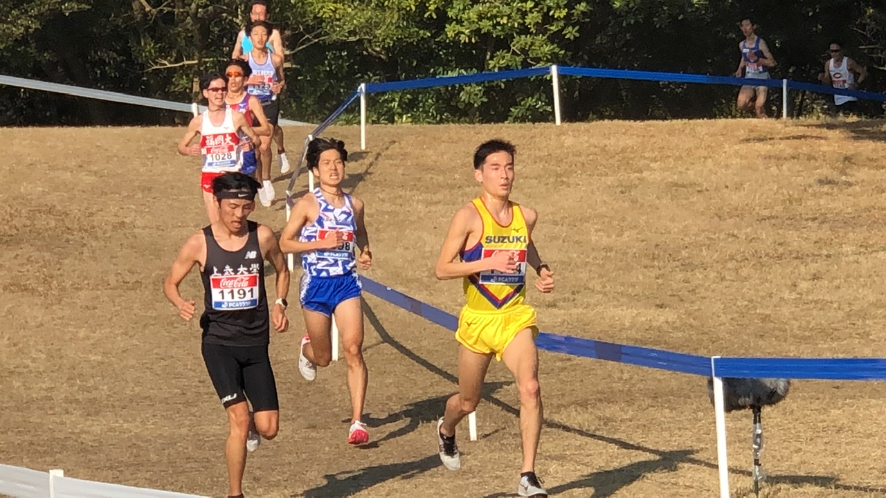 写真：第105回日本陸上競技選手権大会クロスカントリー競走