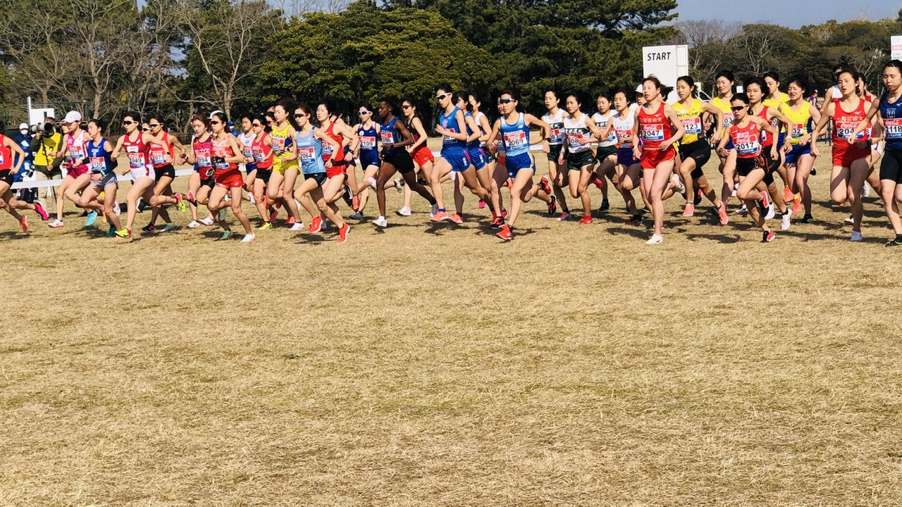 写真：第105回日本陸上競技選手権大会クロスカントリー競走