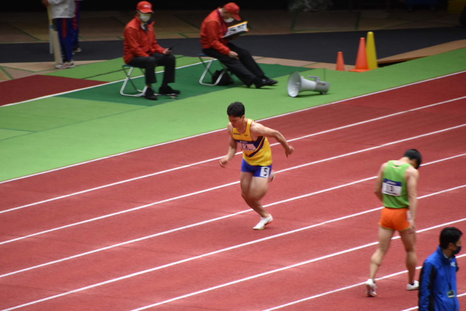 写真：2022日本室内  陸上競技・大阪大会