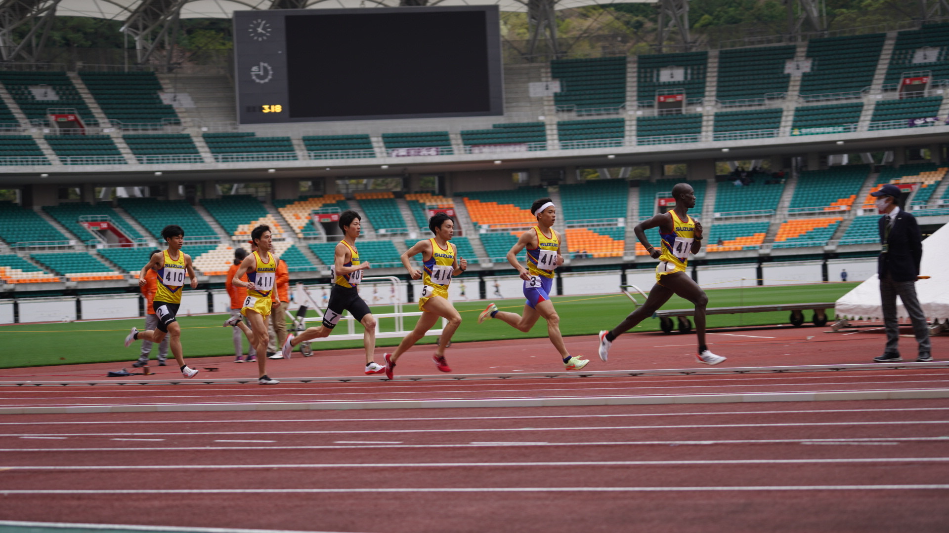 写真：第1回西部月例陸上競技大会