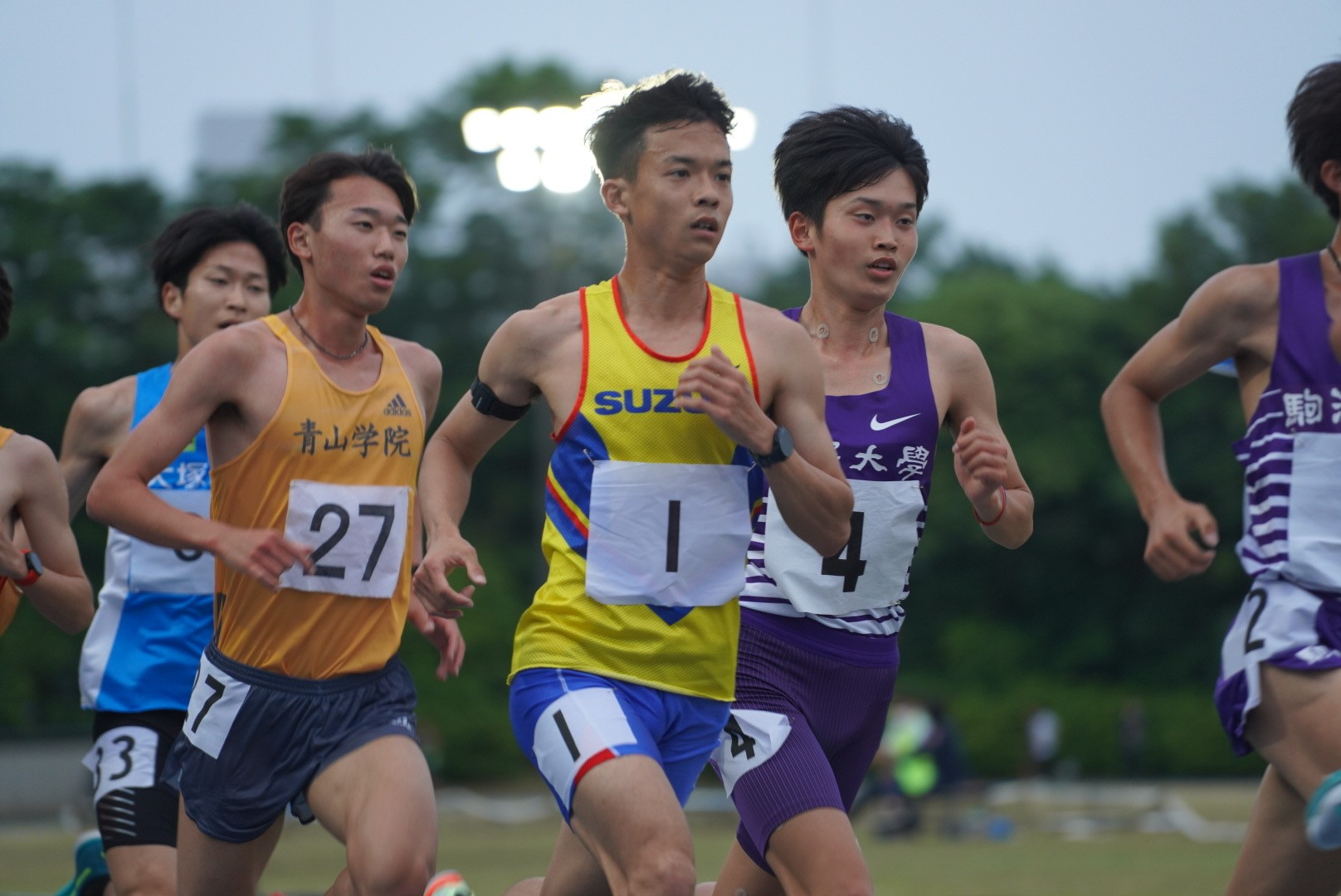 写真：第296回 日本体育大学長距離競技会 （6/5）