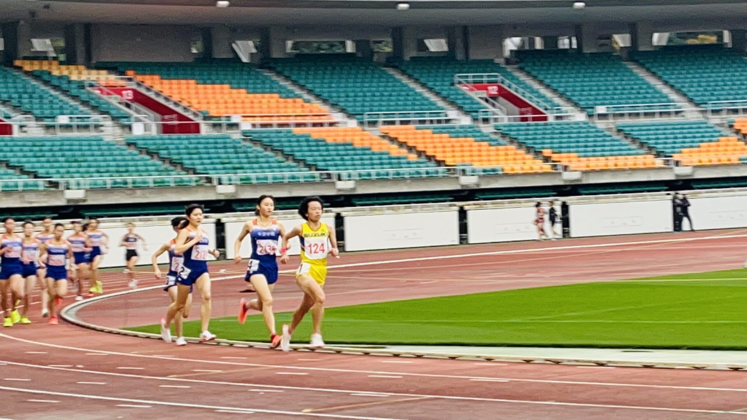 写真：第5回静岡県長距離強化記録会