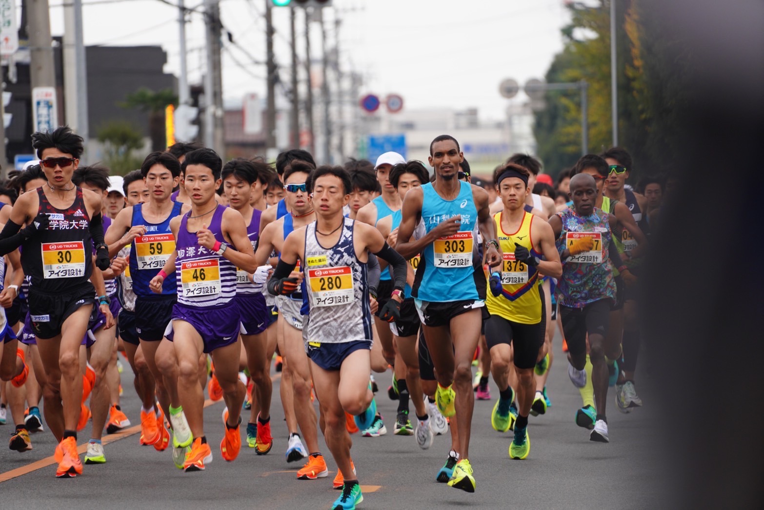 写真：第35回2022上尾シティハーフマラソン