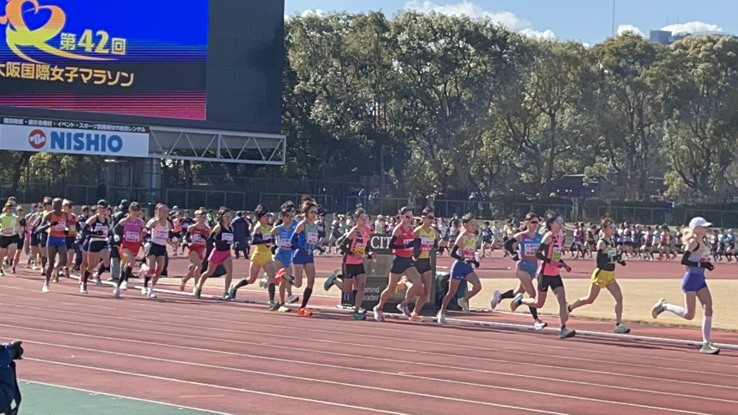 写真：【清田13位】第42回大阪国際女子マラソン大会