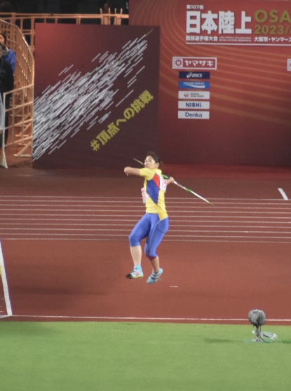 写真:第107回日本陸上競技選手権(大阪)