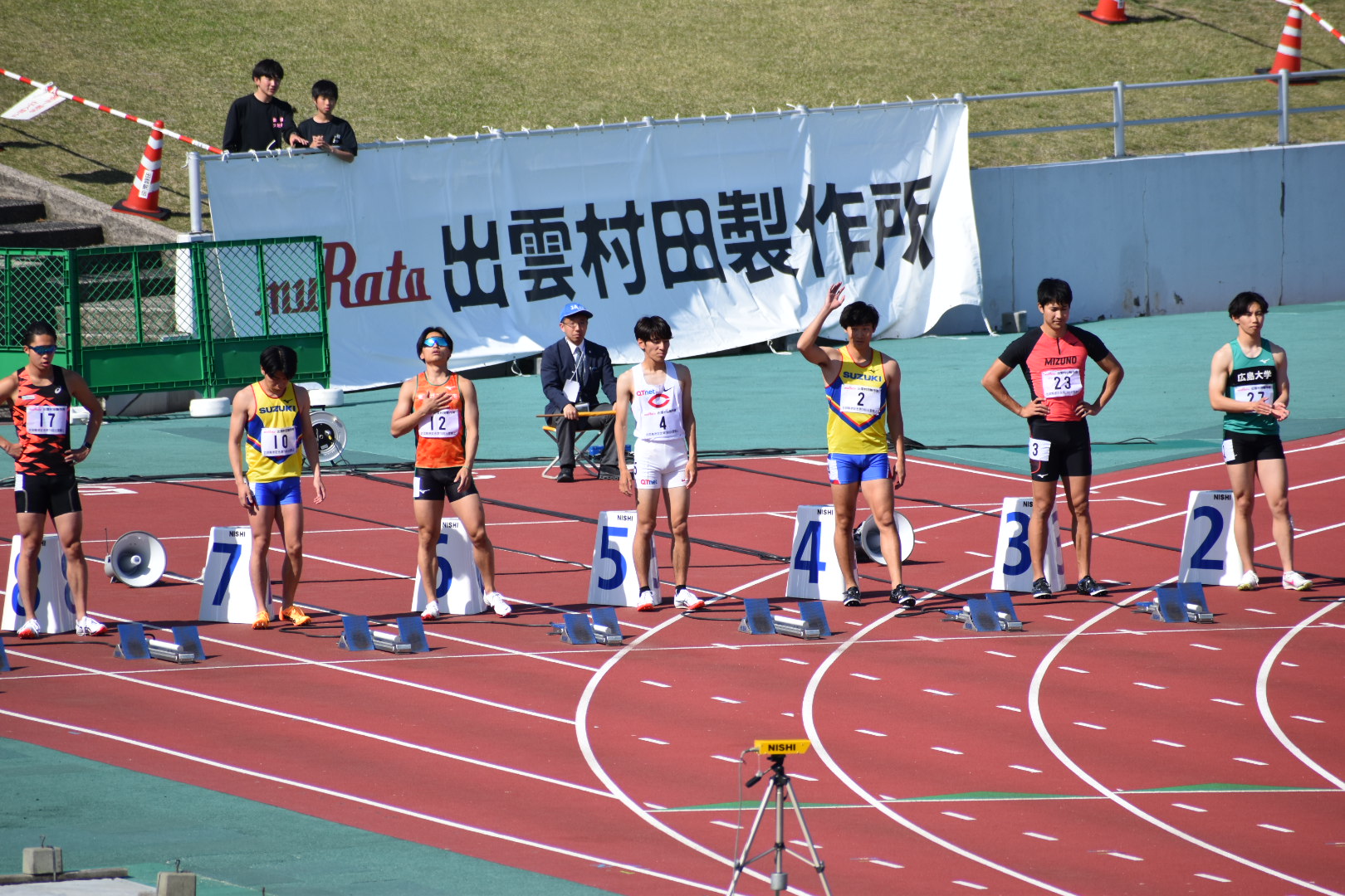 写真：日本GP 出雲陸上 YOSHIOKAスプリント 世界リレー代表選考会