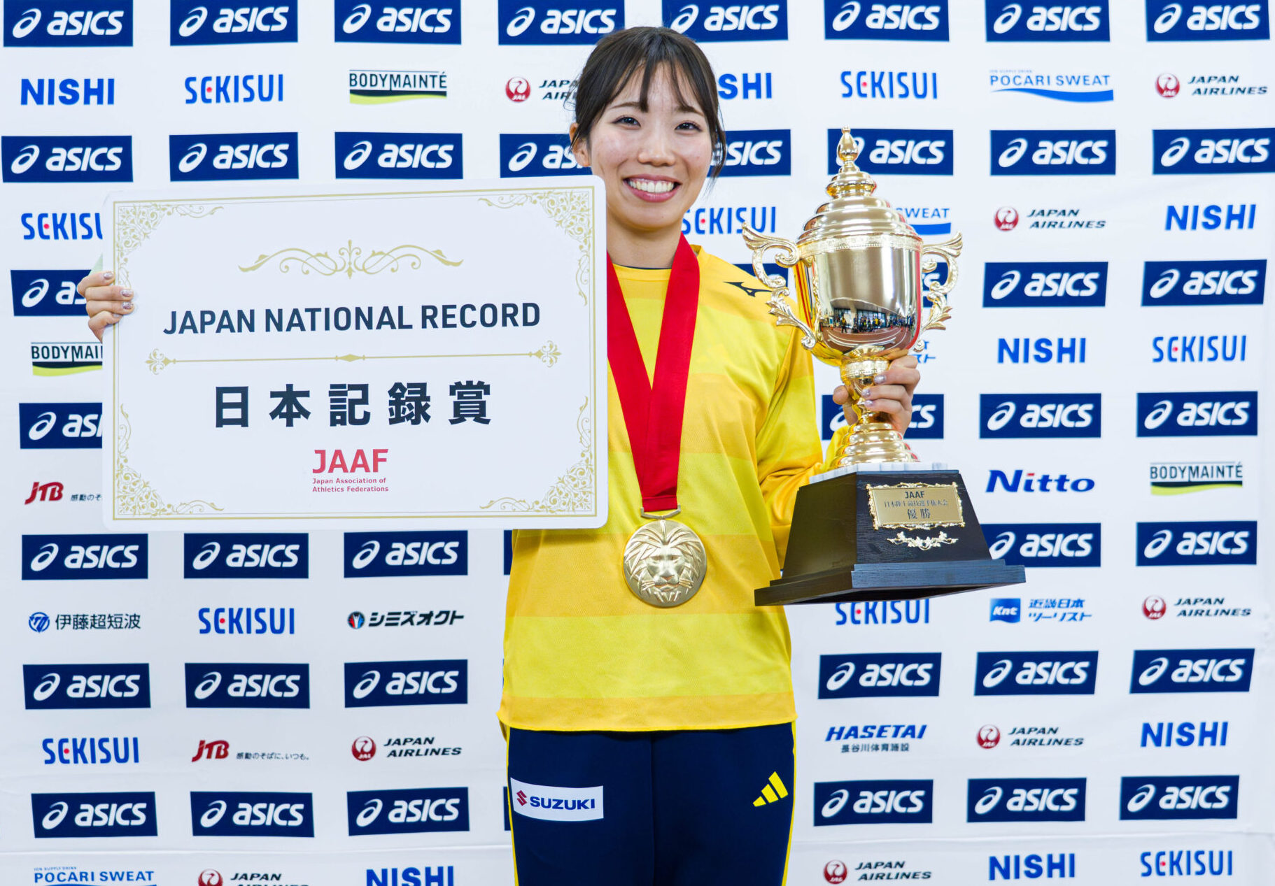 写真：日本陸上選手権 混成大会