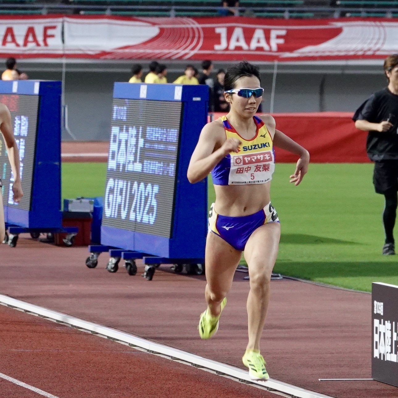 写真：田中優勝