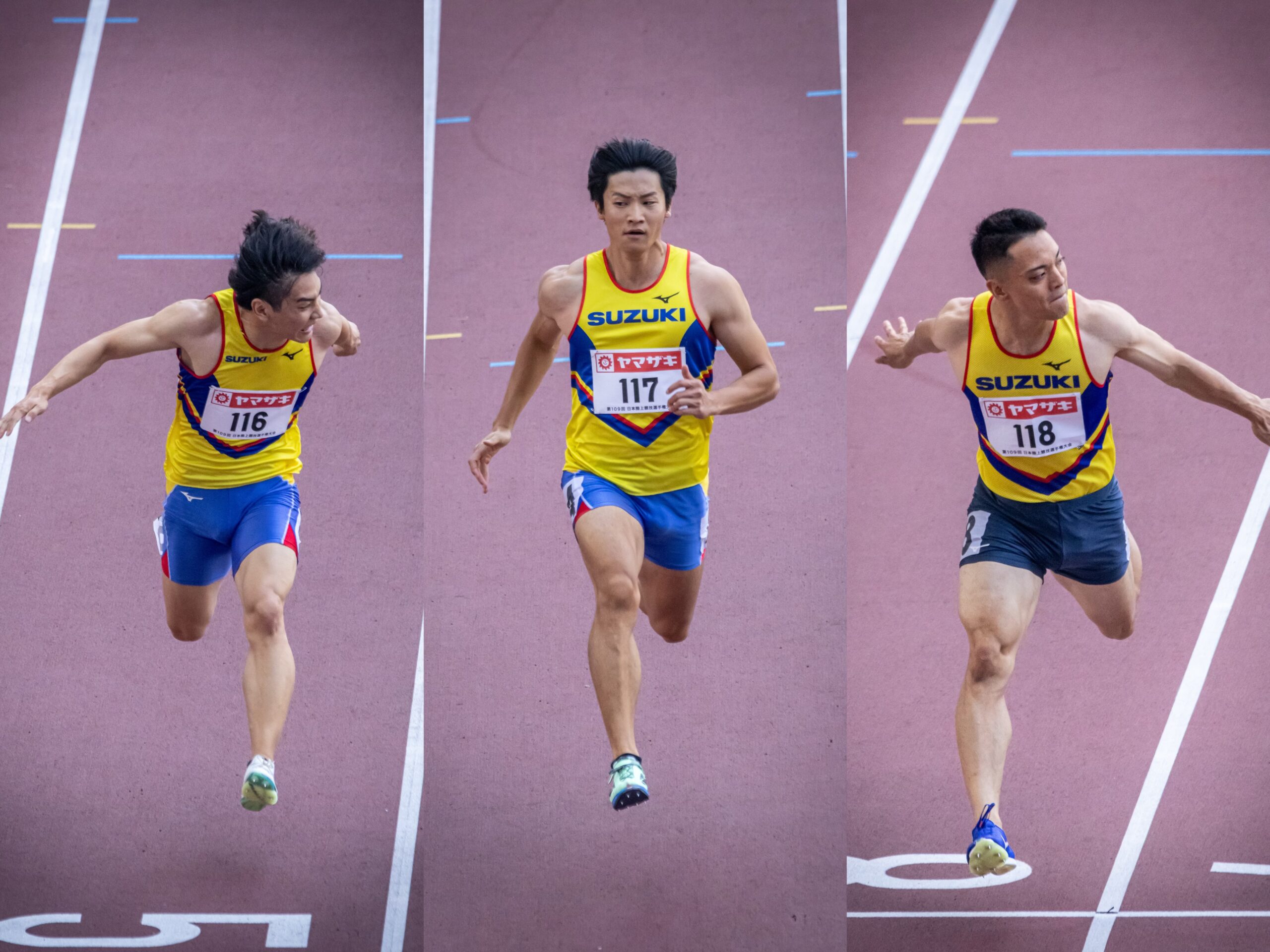 写真：100メートル
