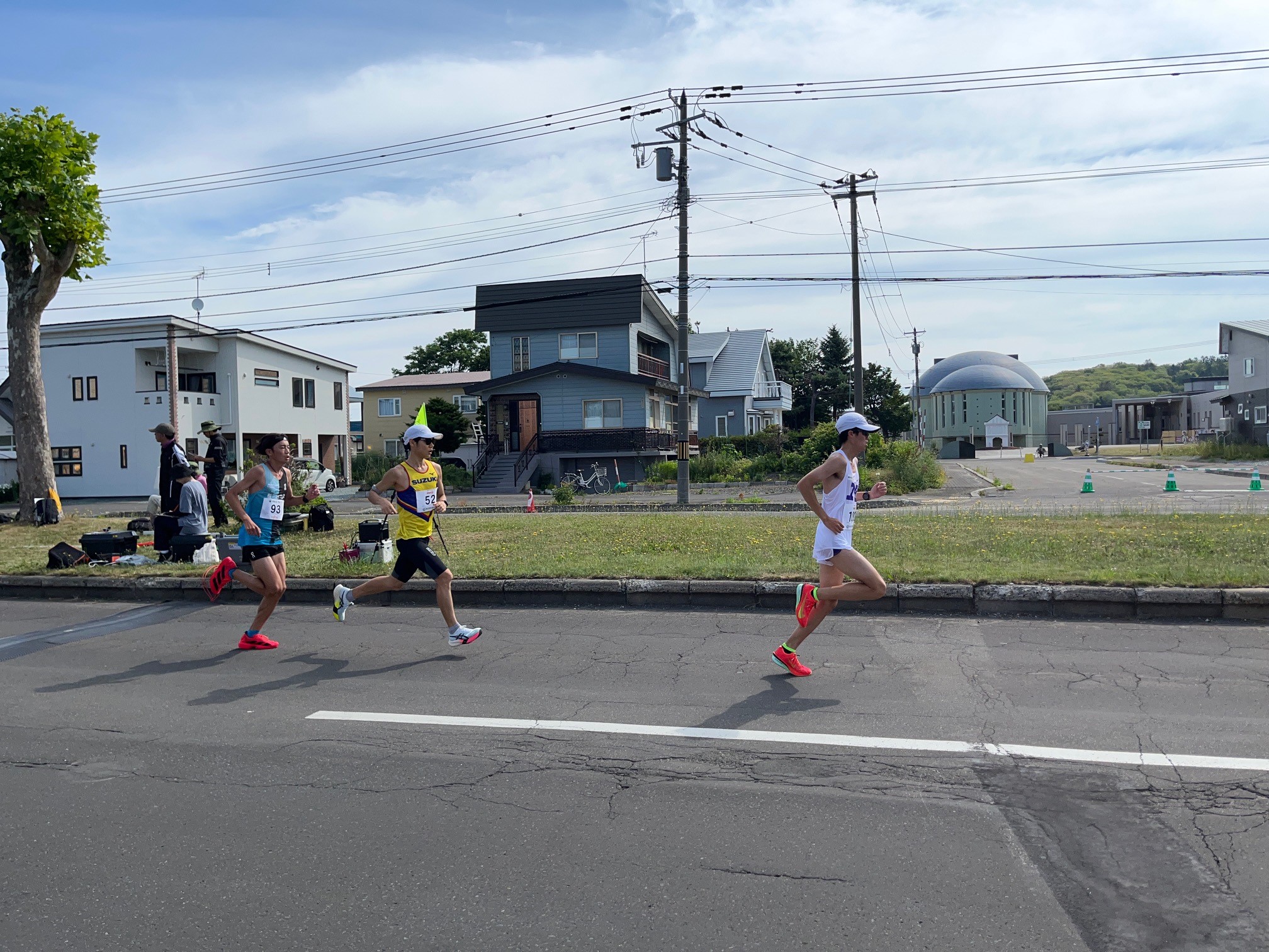 写真：第38回サフォークランド 士別ハーフマラソン大会