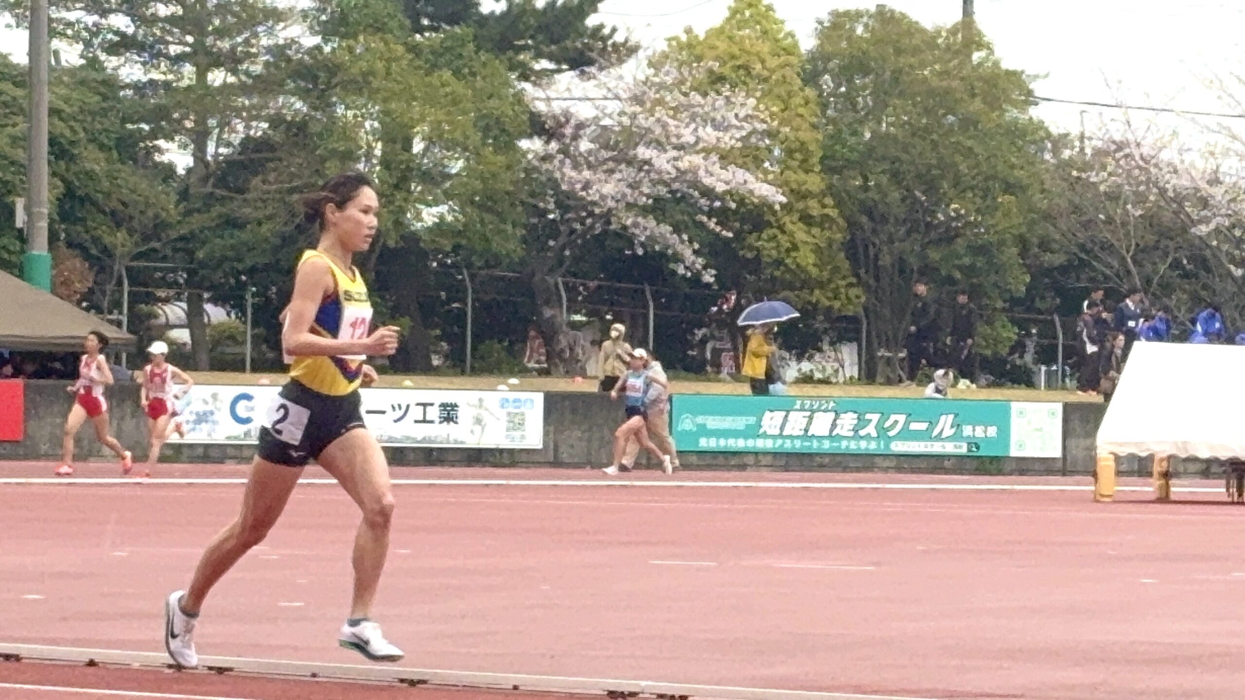 写真：第1回西部月例陸上競技大会