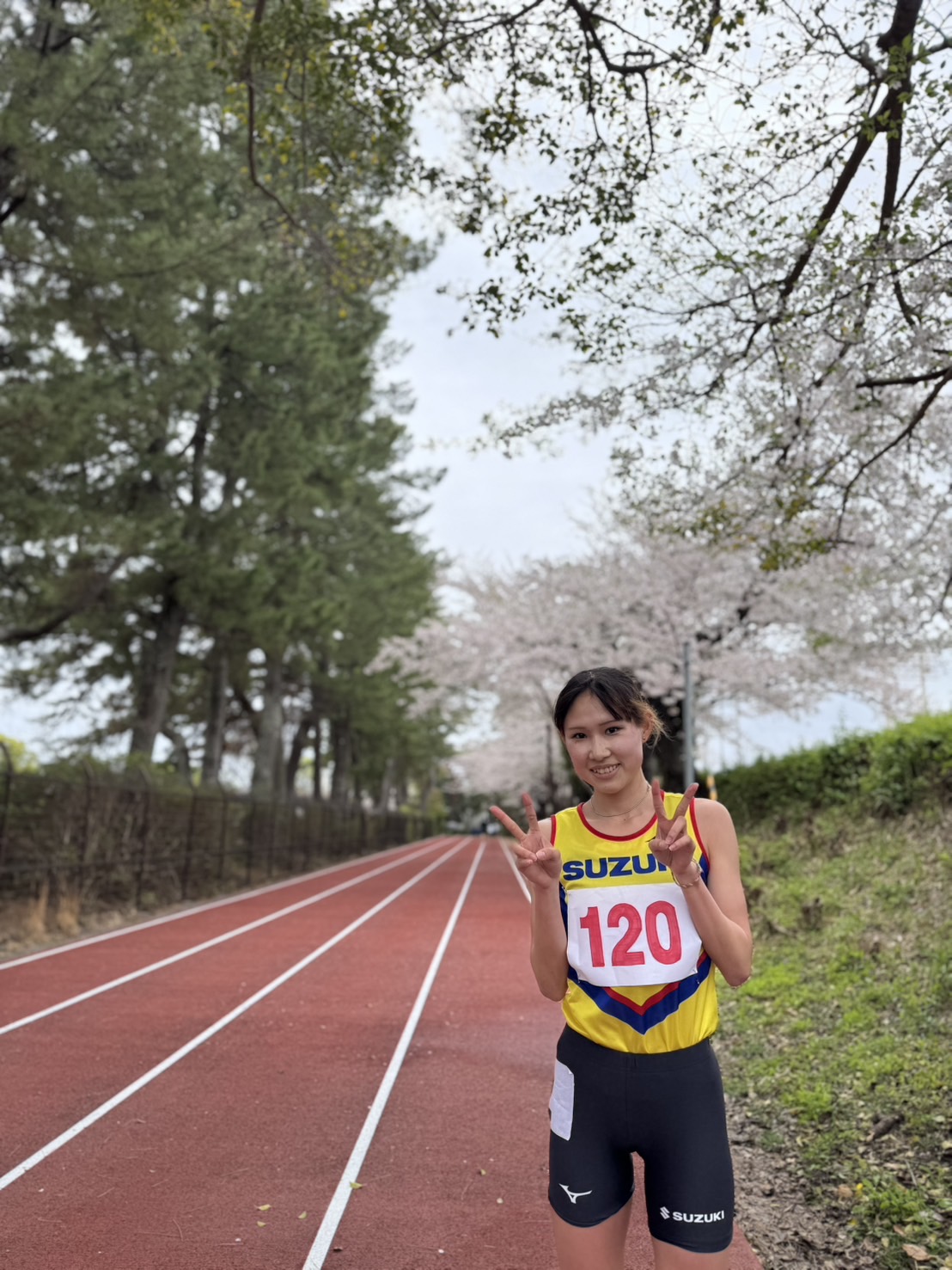 写真：第1回西部月例陸上競技大会