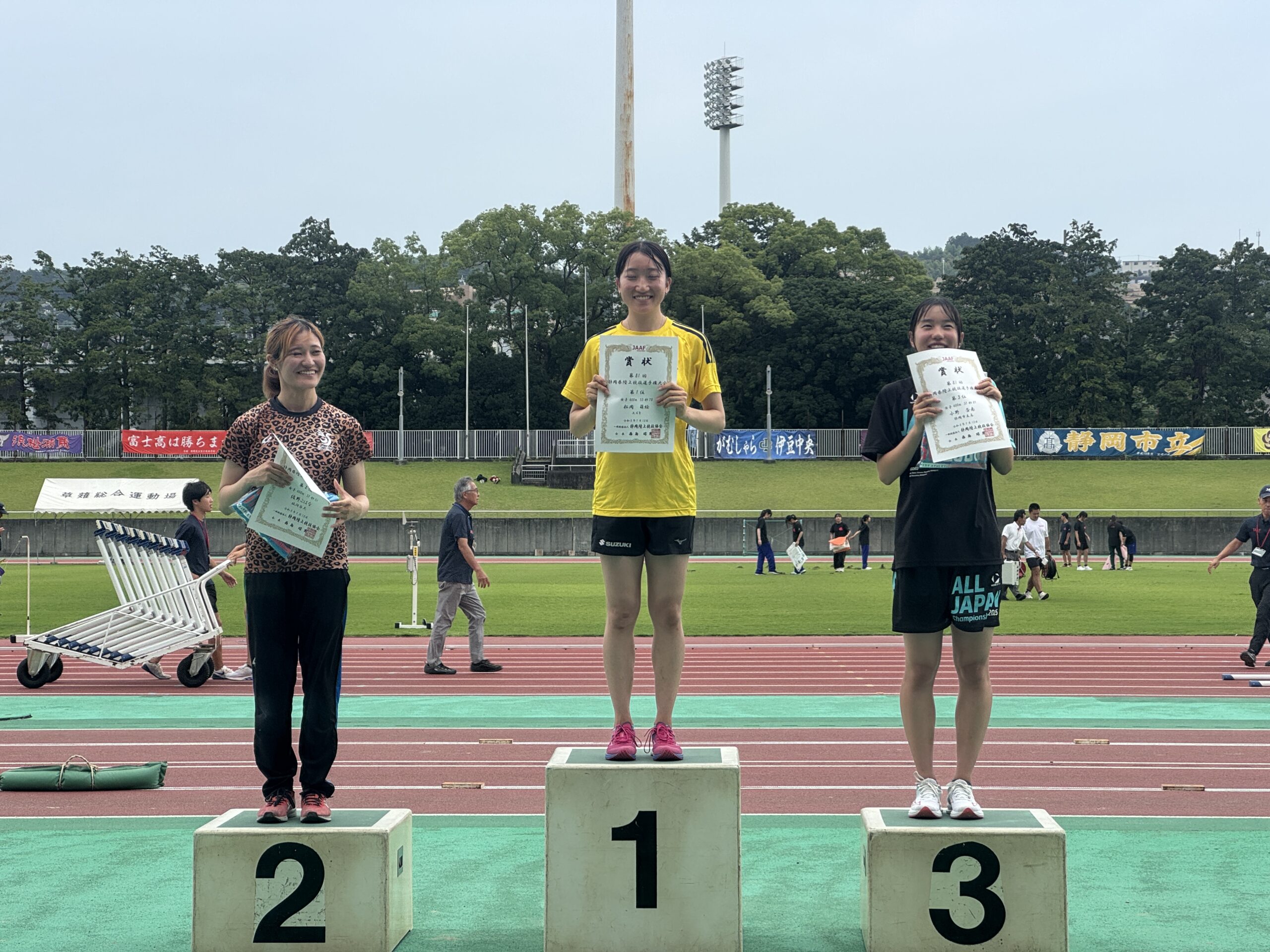 写真：第 81 回静岡県陸上競技選手権大会